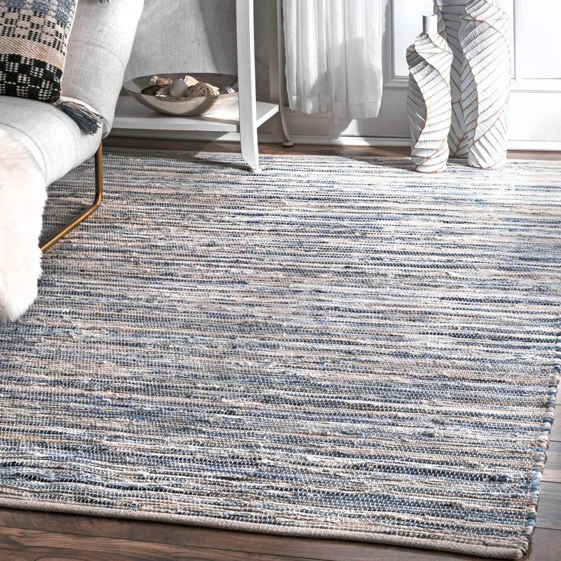 Arlington Blue/Beige Area Rug & Reviews Birch Lane